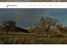 Tablet Screenshot of insigniaenvironmental.com
